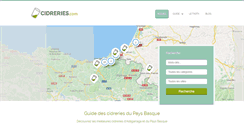 Desktop Screenshot of cidreries.com